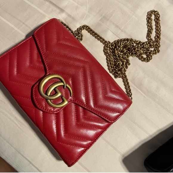 GG Marmont matelassé mini bag